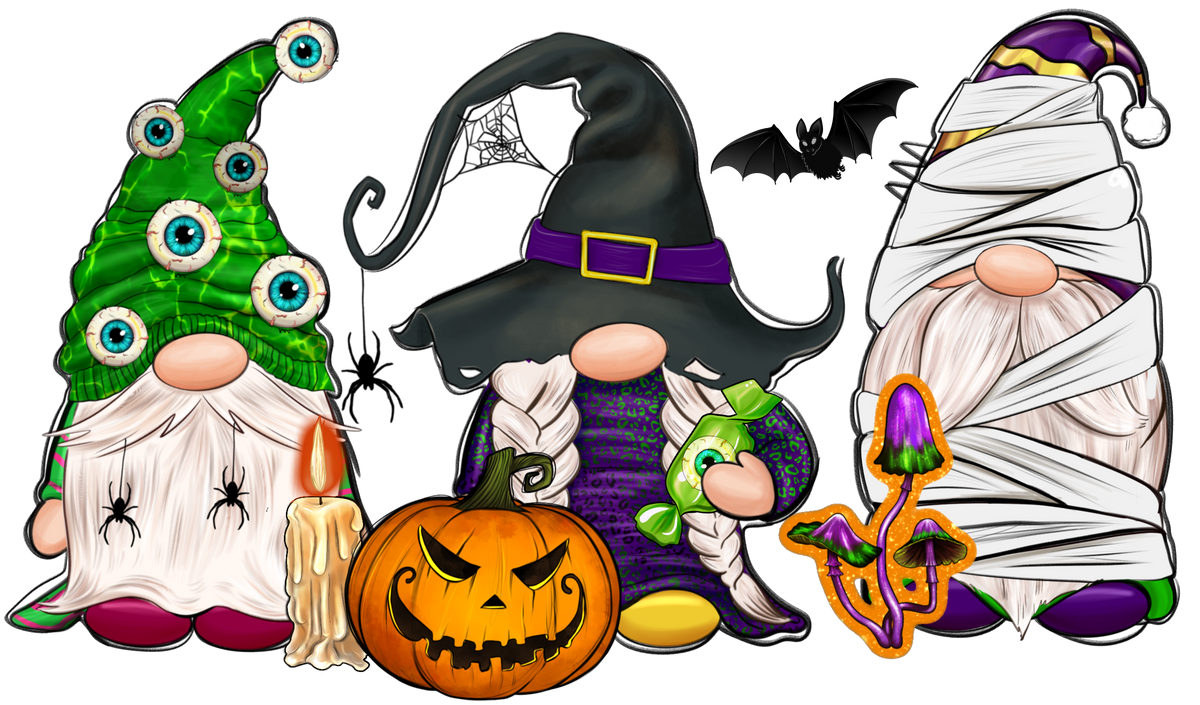 Gnomes halloween – EA-DesignTX
